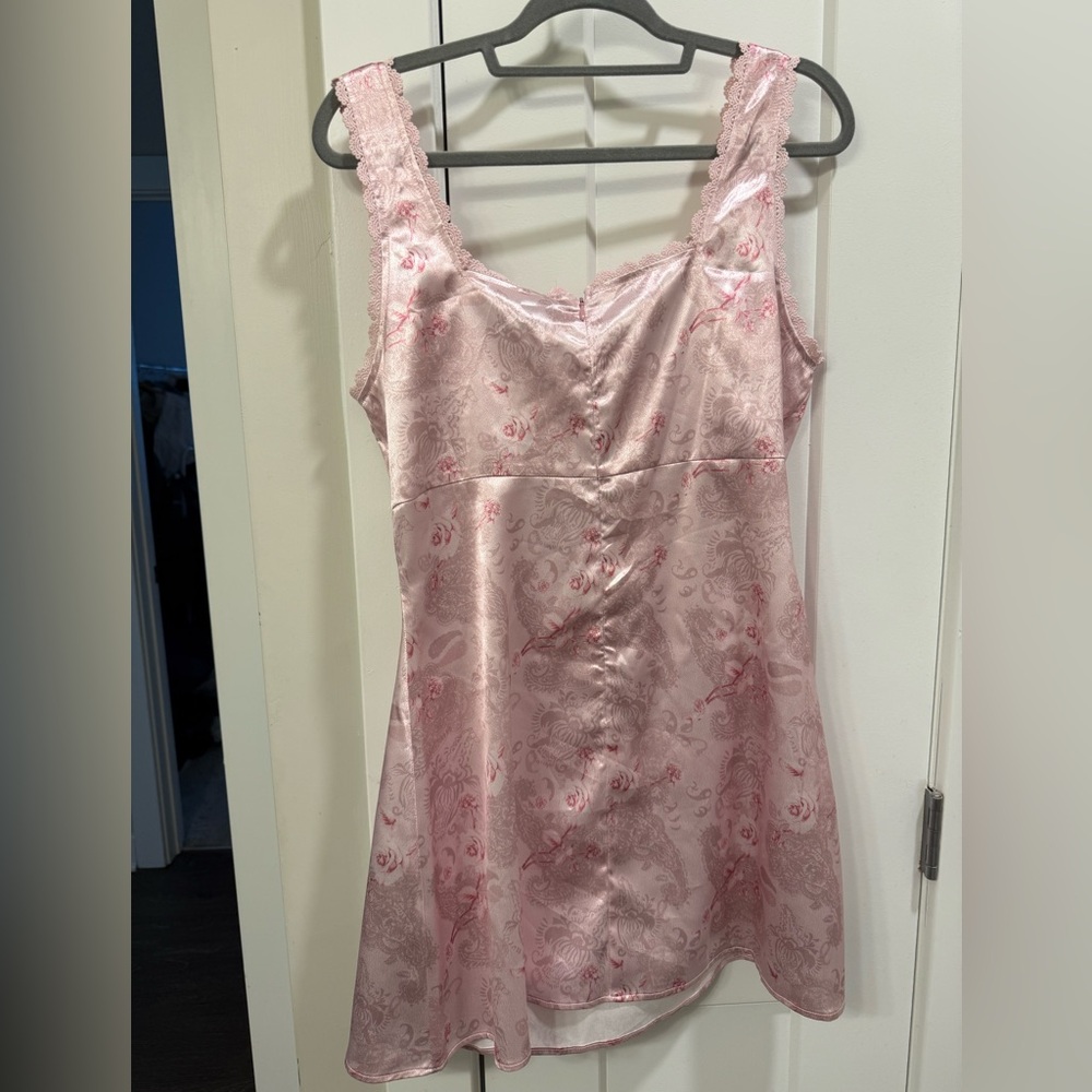 Princess Polly Pink Lace Trim Dress - Picture 4 of 7